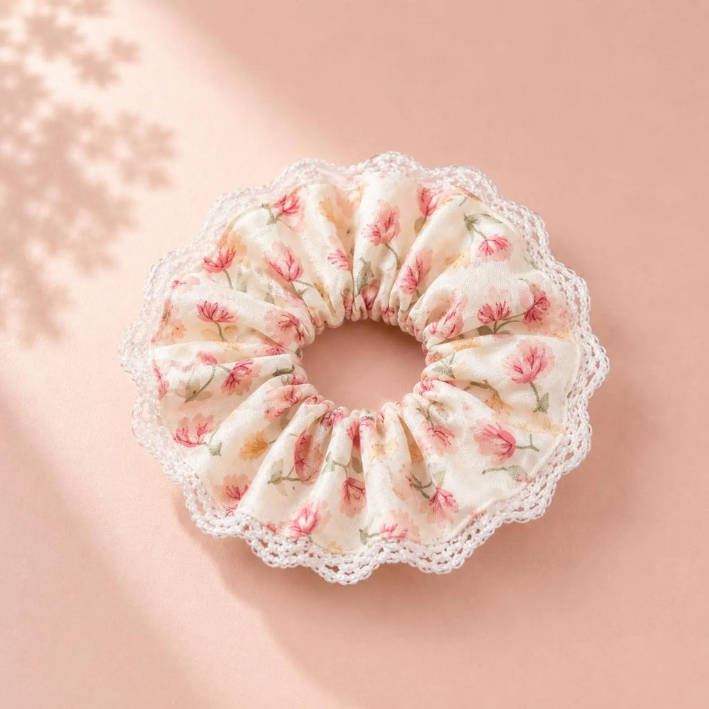 Bloom Floral Scrunchie