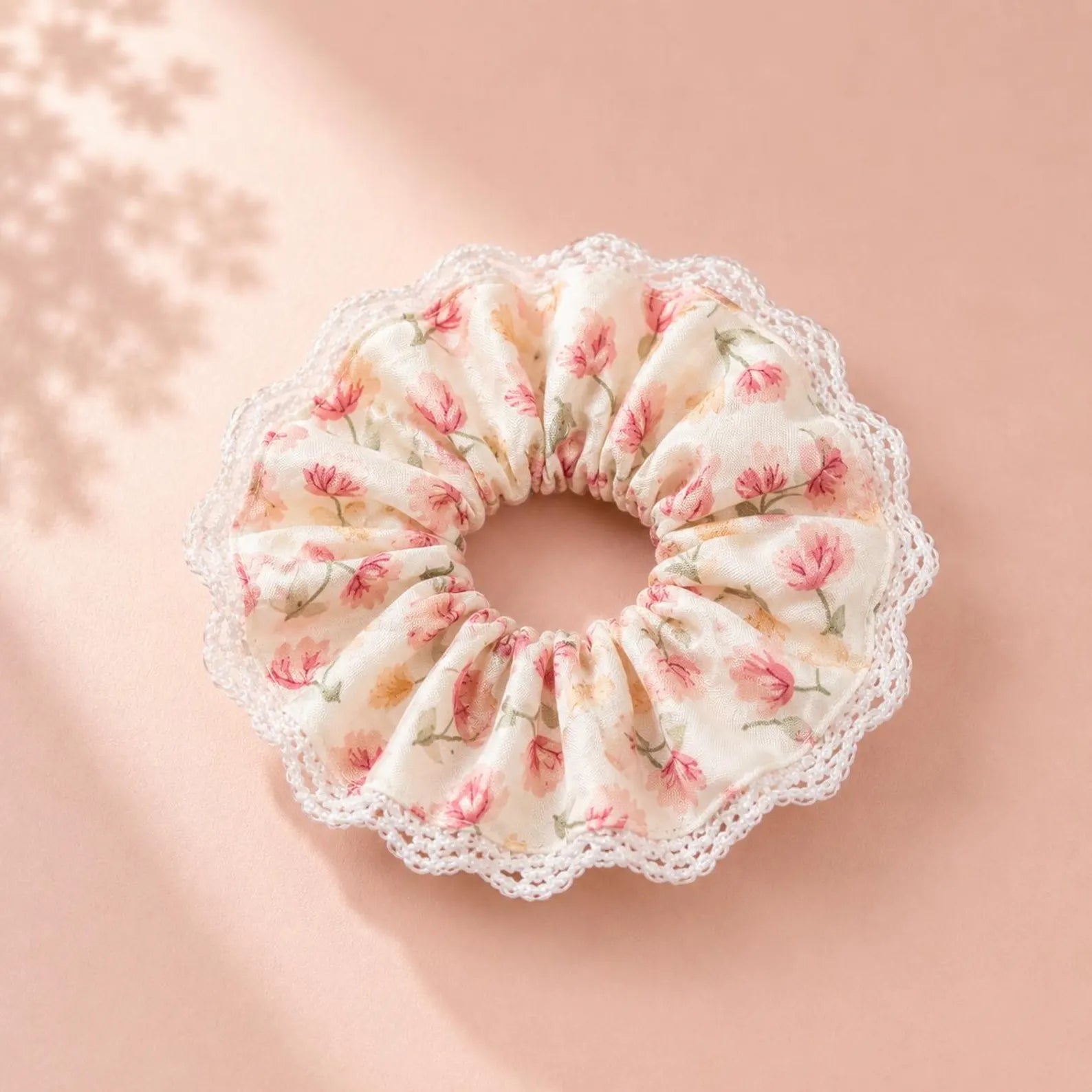 Bloom Floral Scrunchie
