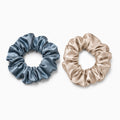Mulberry Silk Scrunchie Set of 2 – Gentle on Hair, Luxuriously Soft
