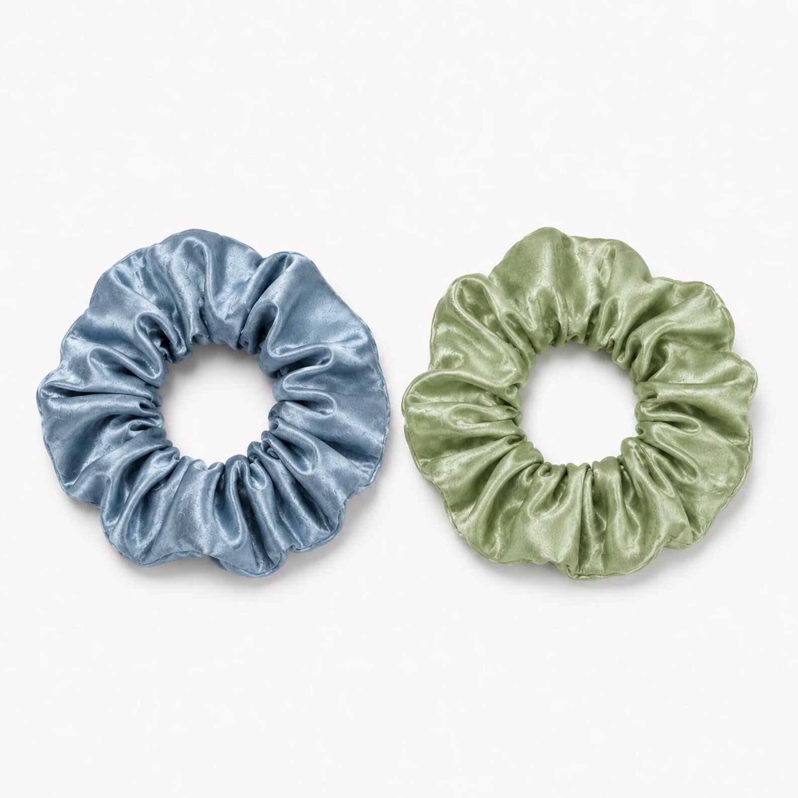 Mulberry Silk Scrunchie Set of 2 – Gentle on Hair, Luxuriously Soft